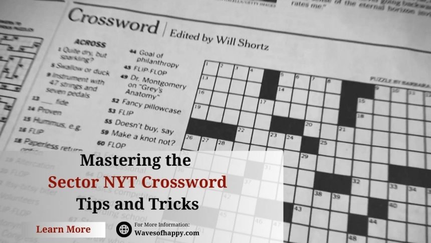 Image of sector nyt crossword